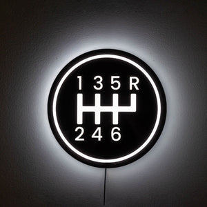 Shift Knob LED Sign