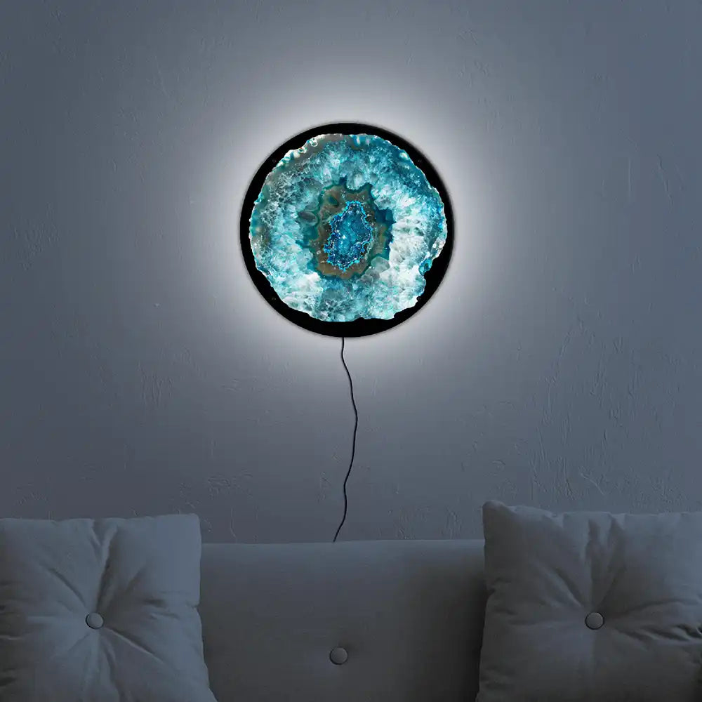 Geode LED Wall Art