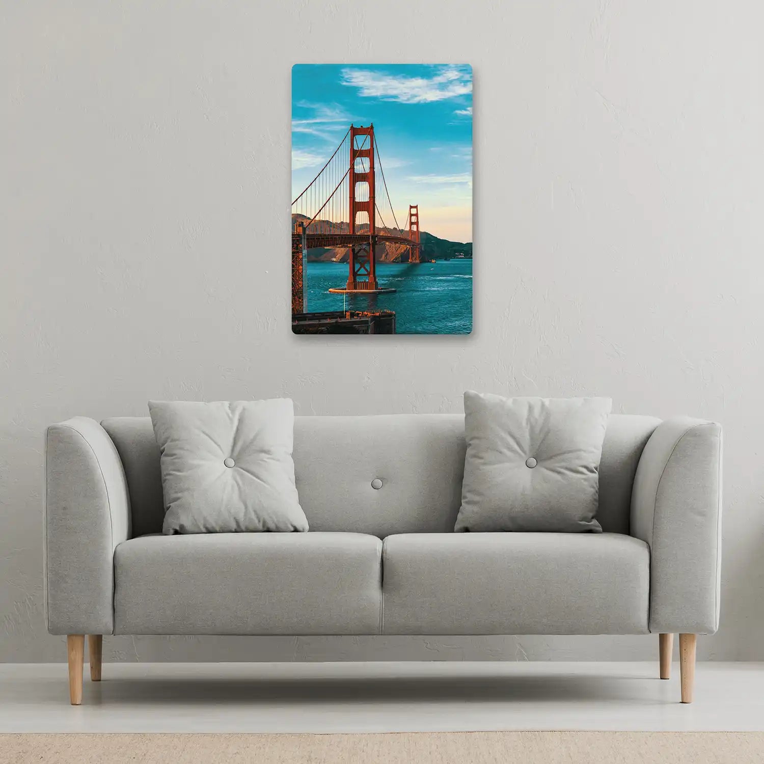 Golden Gate Bridge Metal Wall Art