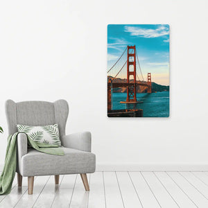 Golden Gate Bridge Metal Wall Art