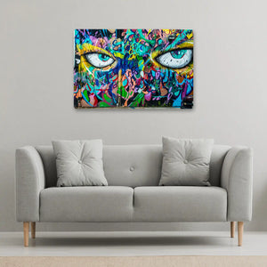 Graffiti Wall Metal Wall Art