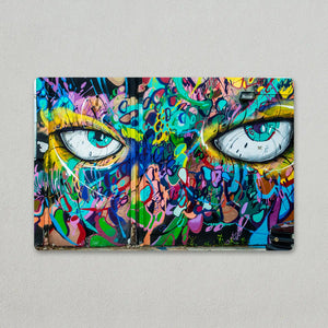 Graffiti Wall Metal Wall Art