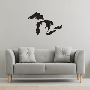 Great Lakes Wall Decal