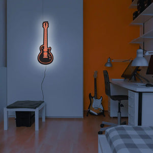 Guitar LED Wall Art