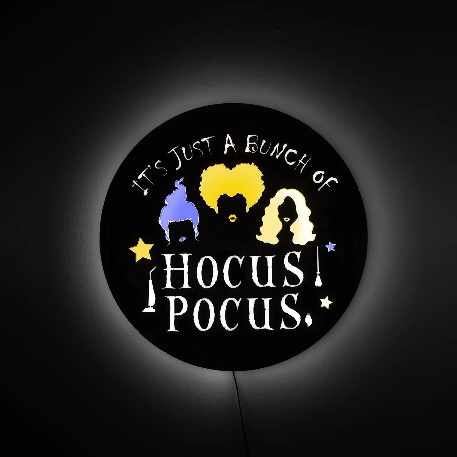 Hocus Pocus LED Wall Art