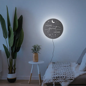 Home Sweet Home LED Wall Art