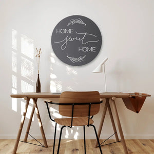 Home Sweet Home Metal Wall Art