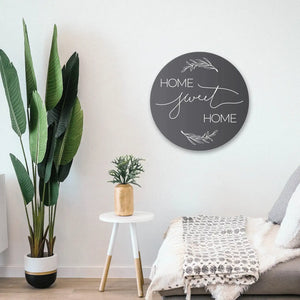 Home Sweet Home Metal Wall Art