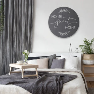 Home Sweet Home Metal Wall Art