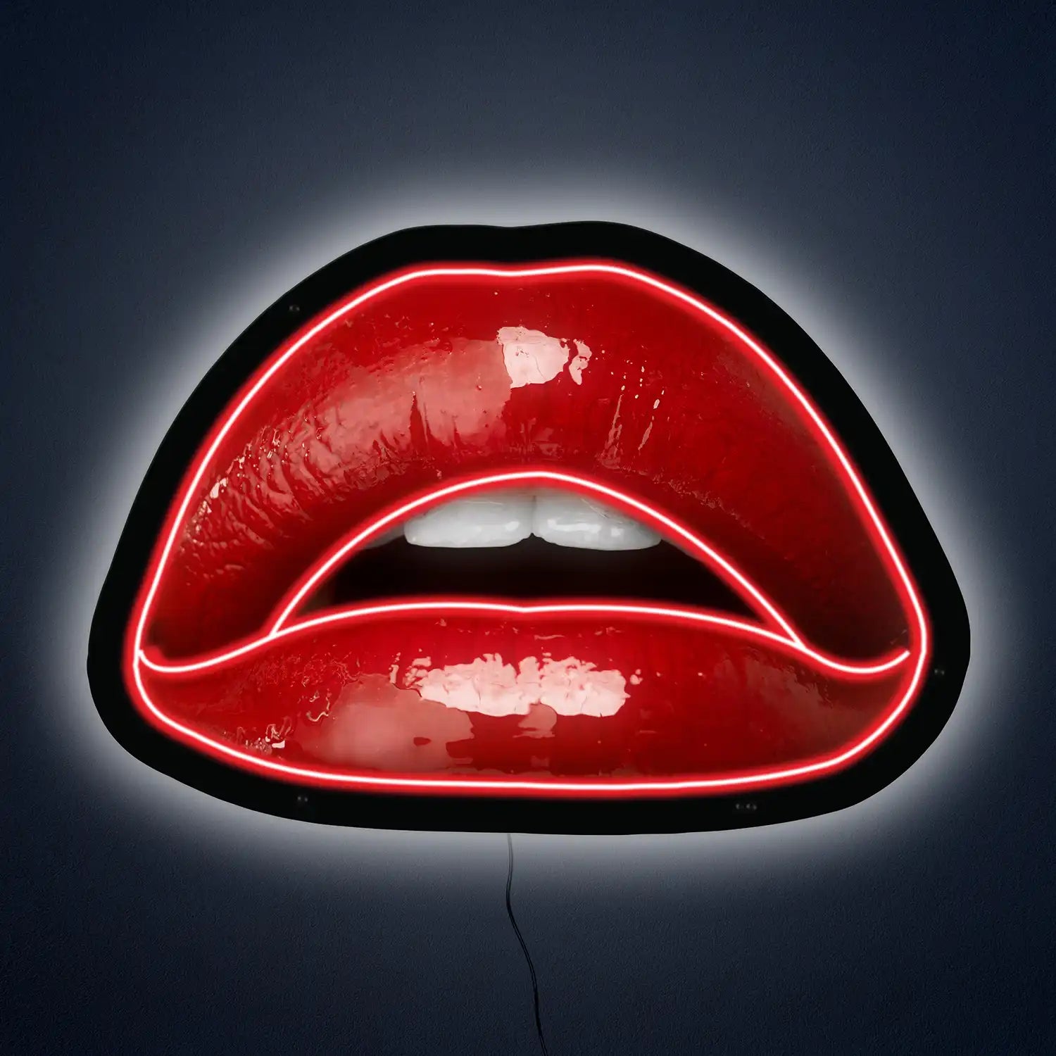 Lips LED Wall Art