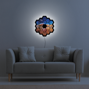 James Webb Telescope LED Wall Art