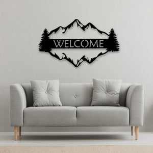 Welcome Mountain Wall Art