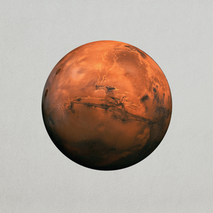 Mars Wall Decal