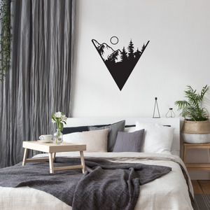 Mountain Art Wall Decal