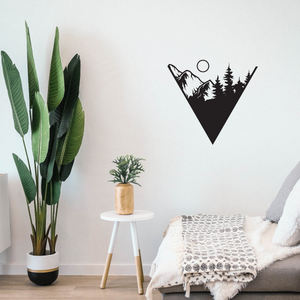 Mountain Art Wall Decal