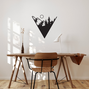 Mountain Art Wall Decal