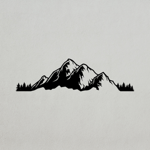 Mountain Wall Decal