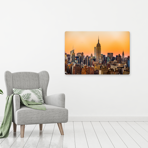 New York Skyline Metal Wall Art