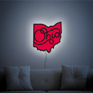 Ohio Script Wall Art 1