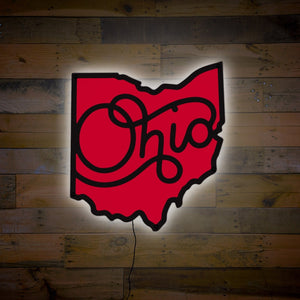 Ohio Script Wall Art 2