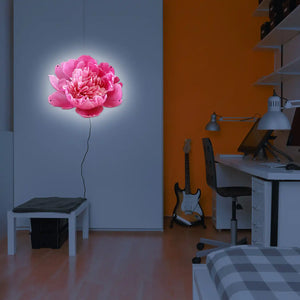 Peony LED Wall Art