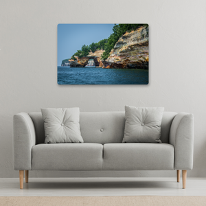 Pictured Rocks Metal Wall Art