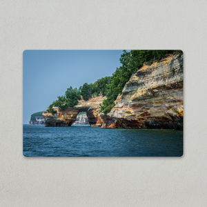 Pictured Rocks Metal Wall Art