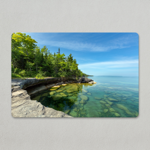 Lake Superior Beach Metal Wall Art