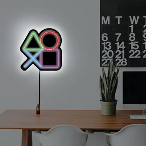 Playstation LED Wall Art