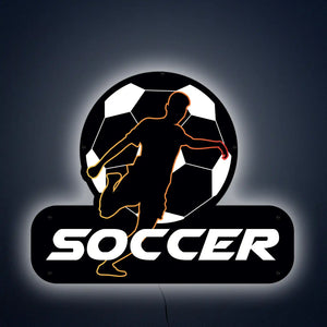 Soccer LED Wall Art