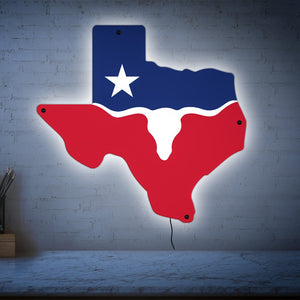 Texas LED Wall Art