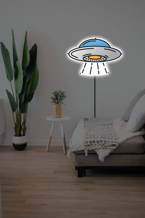 UFO LED Wall Art