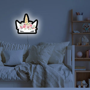 Unicorn LED Wall Art