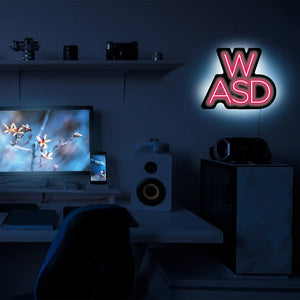 WASD LED Wall Art